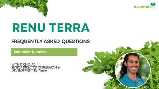 FAQ - ReNu Terra Microgreen Mats - Saturation - How Hard Can It Be?