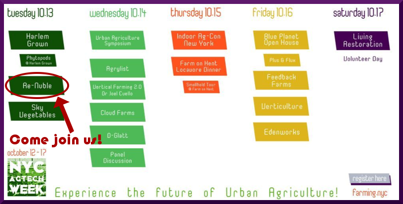 Re-Nuble at NYC Agtech Week